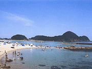 竹野浜海水浴場【日本の海水浴場88選】の写真